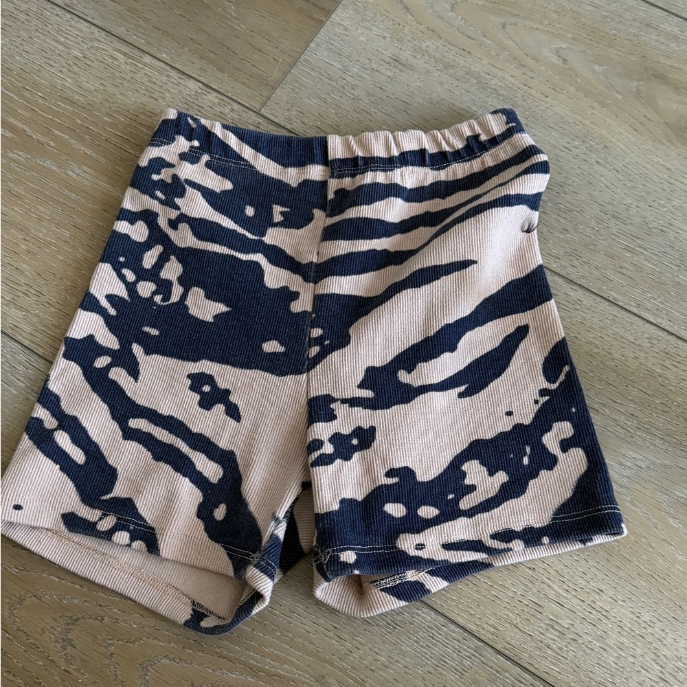 Adika Black and Tan Bike Shorts
